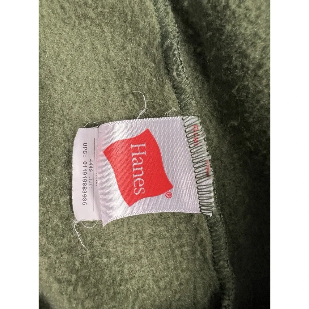 Hanes Sweatpants Adult‎ XL Green Pull On Elastic Waist Cotton Blend Athleisure